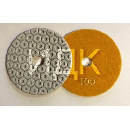 Алмазный гибкий шлифовальный диск Гайка Д 100 №100